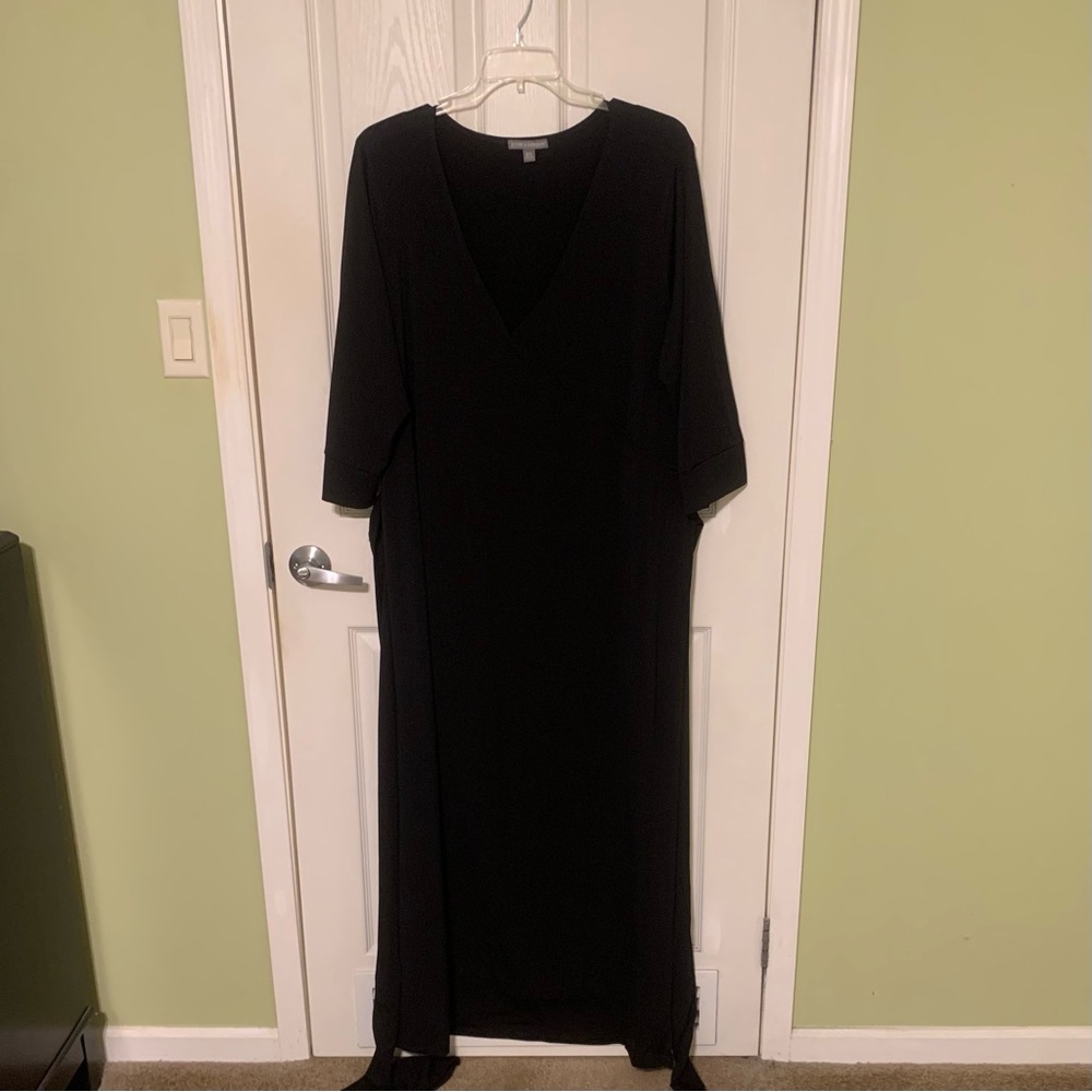Black Wrap Dress